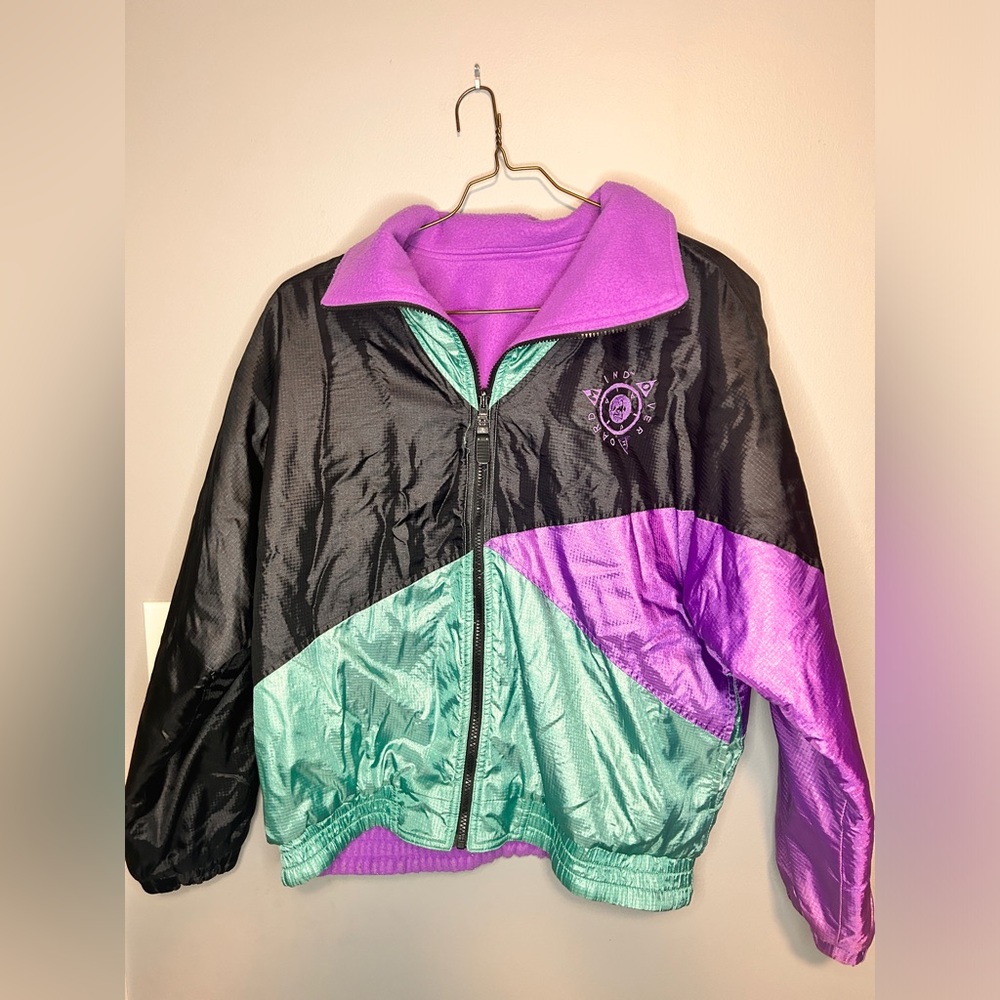 VTG REVERSIBLE OP Purple Winter Jacket